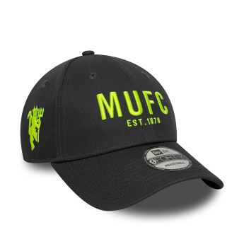 Manchester United czapka baseballówka 9Forty Seasonal grey