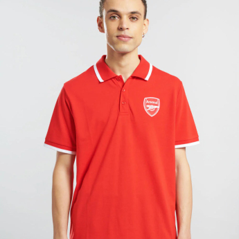 Arsenal męska koszulka polo Logo Tipped red