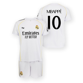 Real Madryt zestaw dziecięcy replica 25/26 Home Mbappe