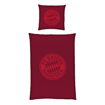 Bayern Monachium pościel na jedno łóżko bordeaux