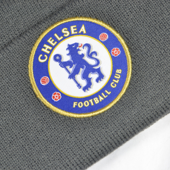 Chelsea czapka zimowa Knitted grey