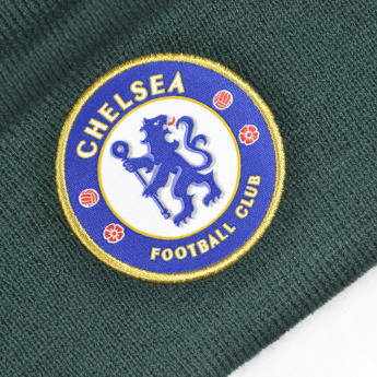 Chelsea czapka zimowa Bobble green