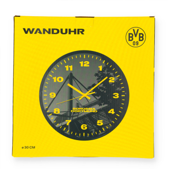 Borusia Dortmund zegar ścienny Stadium