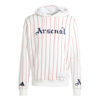 Arsenal męska bluza z kapturem US Pack white