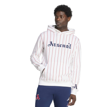 Arsenal męska bluza z kapturem US Pack white
