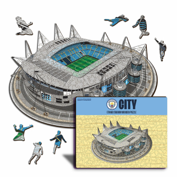 Manchester City puzzle drewniane Etihad Stadium 150 pcs