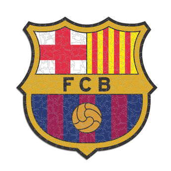 Barcelona puzzle drewniane Crest 500 pcs