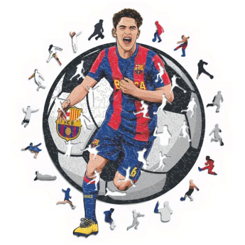 Barcelona puzzle drewniane Gavi 150 pcs