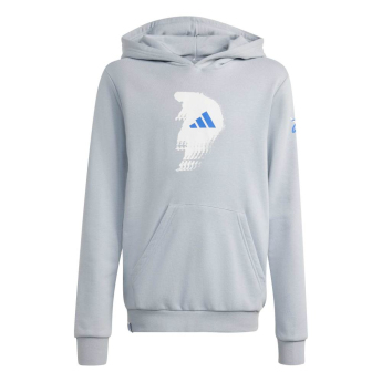 Jude Bellingham dziecięca bluza z kapturem Light grey
