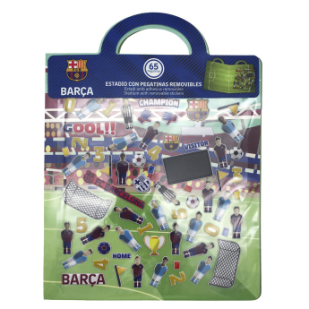 Barcelona naklejki Stadium book