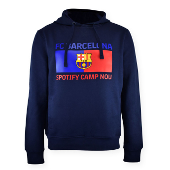 Barcelona męska bluza z kapturem Camp Nou