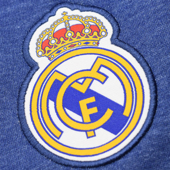 Real Madryt dziecięca bluza z kapturem Zip azul