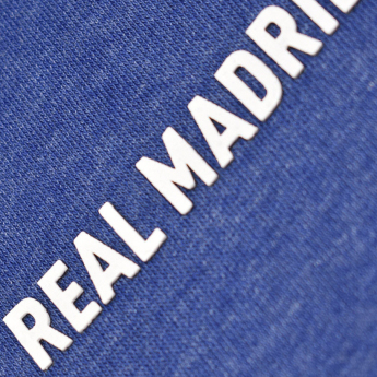 Real Madryt dziecięca bluza z kapturem Zip azul