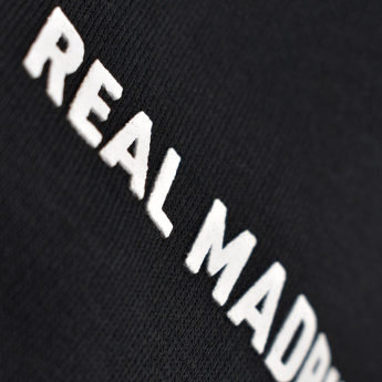 Real Madryt męska bluza z kapturem Zip gris