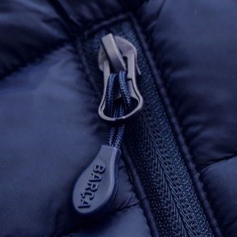 Barcelona dziecięca kurtka zimowa z kapturem Padded navy