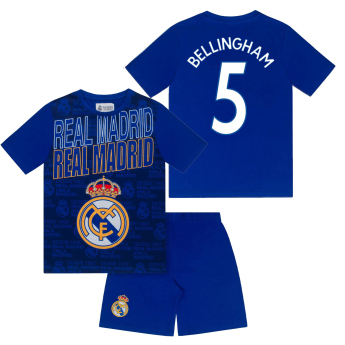 Real Madryt piżama dziecięca Short Bellingham