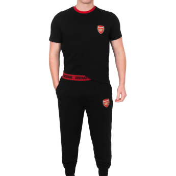 Arsenal piżama męska Long black