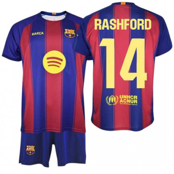 Barcelona zestaw dziecięcy replica 25/26 Home Rashford
