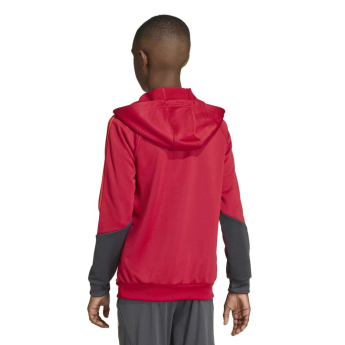 Liverpool dziecięca bluza z kapturem Track red