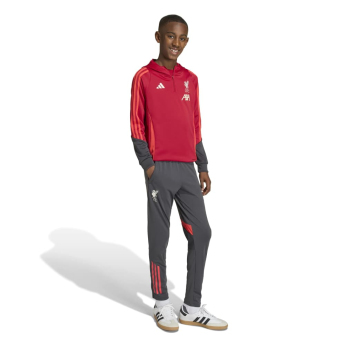 Liverpool dziecięca bluza z kapturem Track red