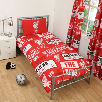 Liverpool pościel na jedno łóżko patch