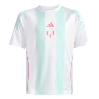 Lionel Messi dziecięca koszulka meczowa MESSI Stripe white