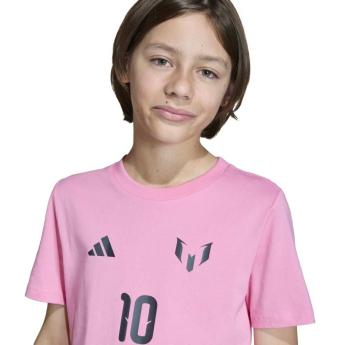 Lionel Messi koszulka dziecięca MESSI Graphic pink