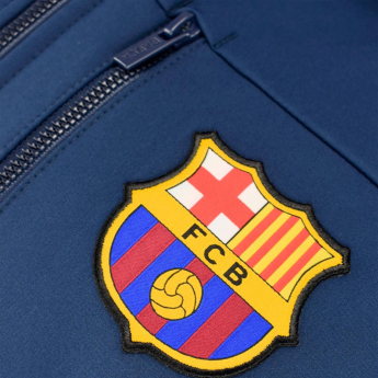 Barcelona męska kurtka z kapturem Softshell navy light