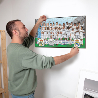 Real Madryt puzzle drewniane 25/26 Team 500 pcs