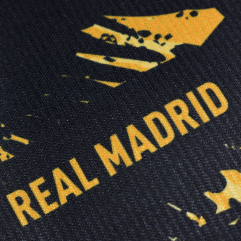 Real Madryt dziecięca koszulka meczowa black gold