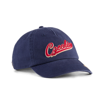 Reprezentacja piłki nożnej czapka baseballówka Czech republic Culture navy