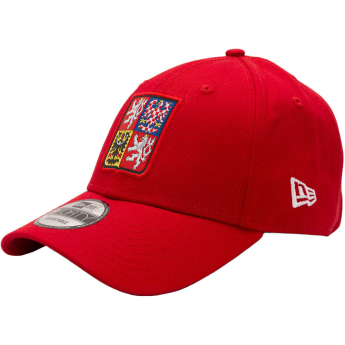 Reprezentacja piłki nożnej dziecięca czapka baseballowa Czech republic 9forty scarlet
