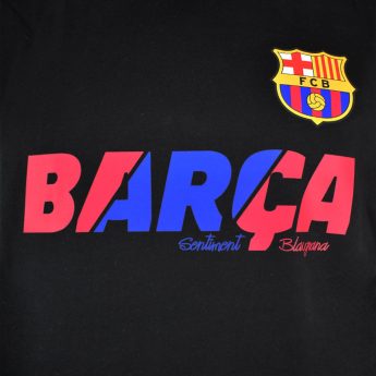 Barcelona koszulka dziecięca Sentiment black