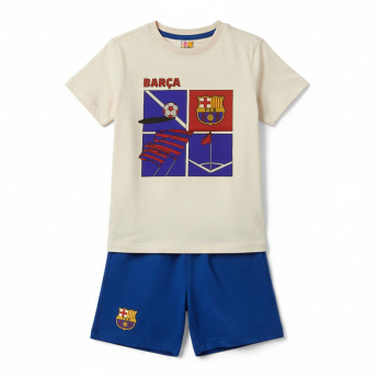 Barcelona piżama dziecięca Short beige