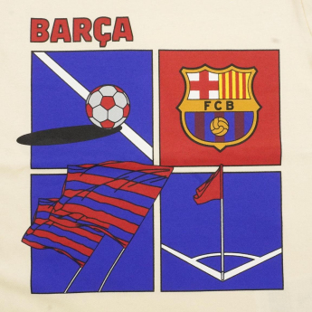 Barcelona piżama dziecięca Short beige