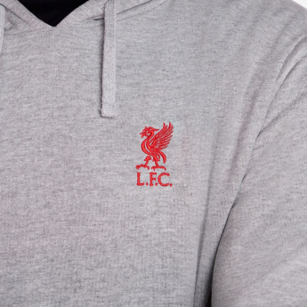Liverpool męska bluza z kapturem Overhead grey