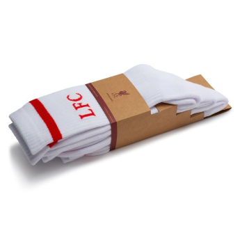 Liverpool skarpetki 3pack white