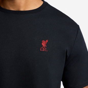 Liverpool koszulka męska Embroidered black