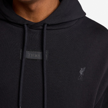 Liverpool męska bluza z kapturem YNWA black