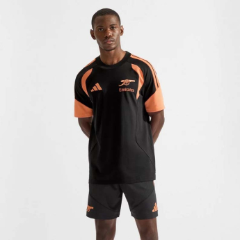 Arsenal koszulka męska Tiro Tee black-orange