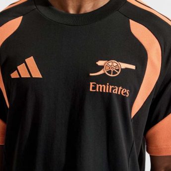 Arsenal koszulka męska Tiro Tee black-orange