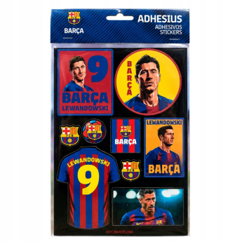 Barcelona naklejki Lewandowski