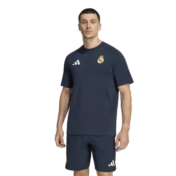 Real Madryt koszulka męska Tiro Travel navy