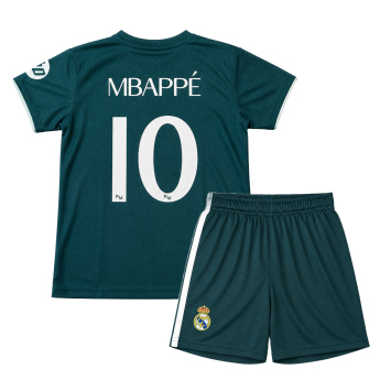 Real Madryt zestaw dziecięcy replica 26/27 Away Mbappe