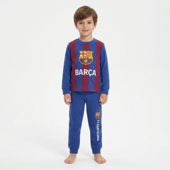 Barcelona piżama dziecięca Azul