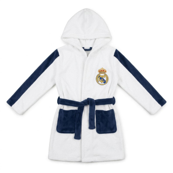 Real Madryt szlafrok dziecięcy white