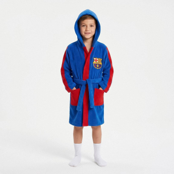 Barcelona szlafrok dziecięcy blue