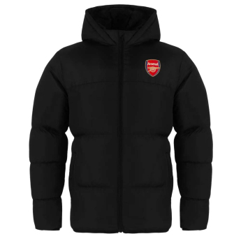 Arsenal męska kurtka zimowa Quilted black