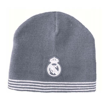 Real Madryt czapka zimowa Lana gris