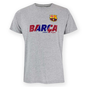 Barcelona koszulka męska Sentiment grey